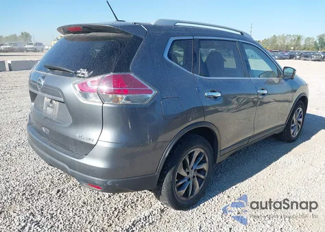 2015 Nissan Rogue Sl z USA, uszkodzony, nr VIN 5N1AT2MV1FC832883